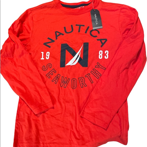 5 for 25 👦 boy Nautica Long sleeve Tee - Picture 3 of 3